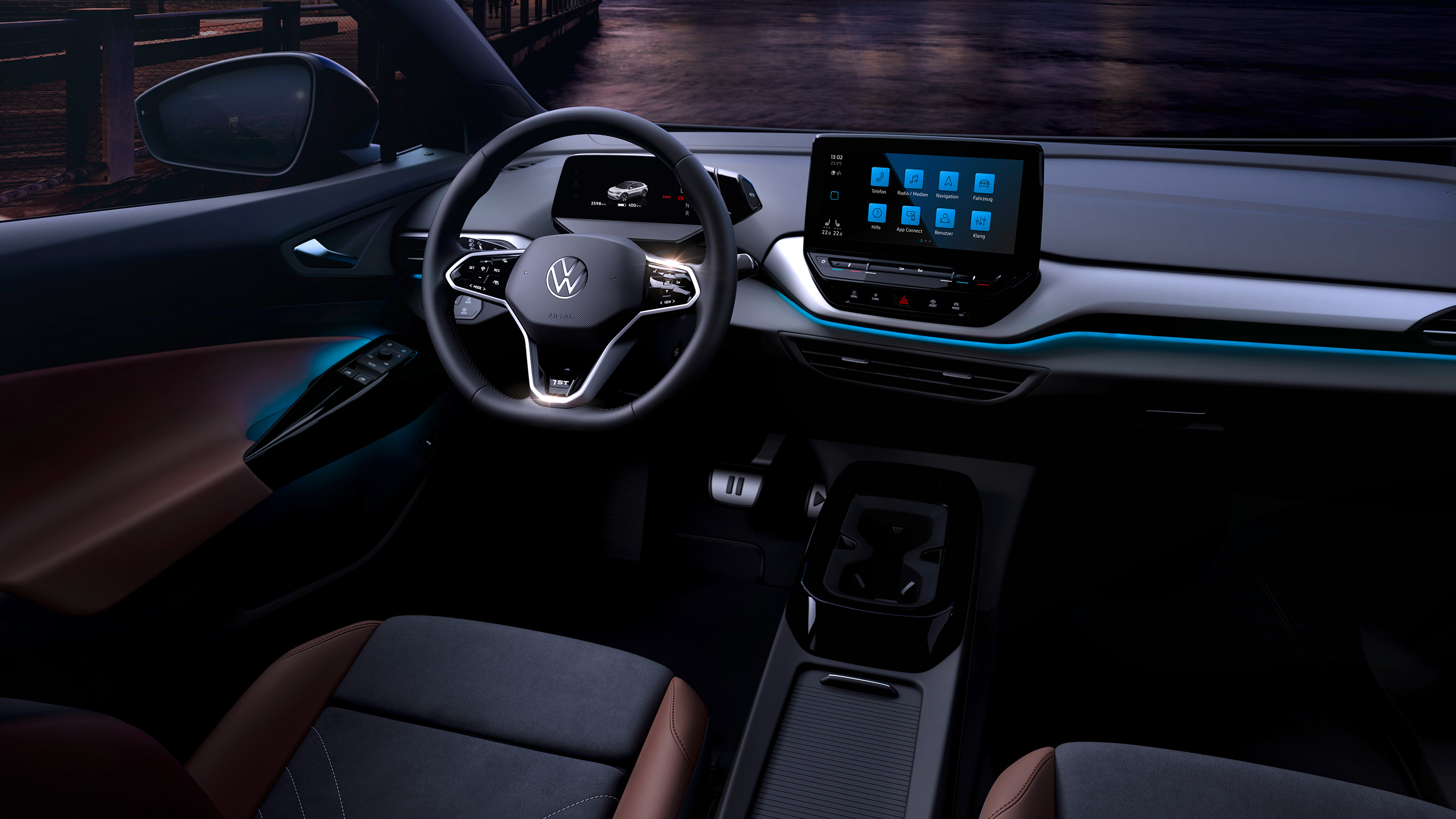 New 2021 Volkswagen ID.4 interior teased ahead of launch 